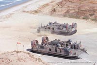 Military Hovercraft - the LCAC with the United States Navy -   (The <a href='http://www.hovercraft-museum.org/' target='_blank'>Hovercraft Museum Trust</a>).